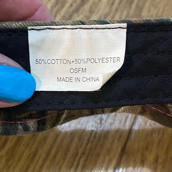 Duck Commander Camo and Pink Visor Hat Velcro Back Size: Fits Most - Picture 5 of 8